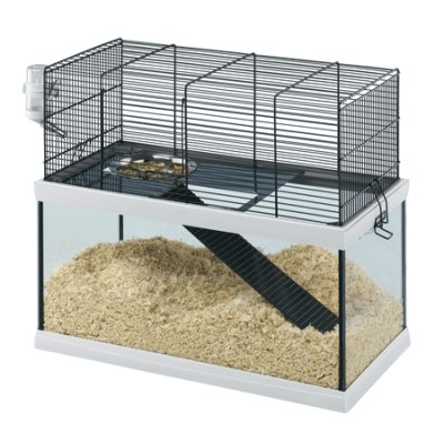 Ferplast Gabry 50 glassbur, minste modell i serien, 52 x 27 centimeter